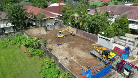 Residential Construction Manila 3 Stock Footage 292346401