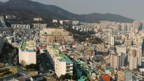 Residential district of Busan Stock Footage 237817344
