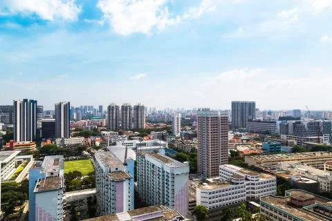 Residential district Stock Photos