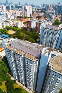 Residential district Stock Photos