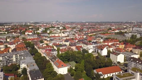 Residential districts of Munich Stock Footage 306269708
