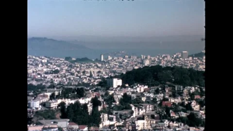 Residential Hillside View Stock Footage 276292094