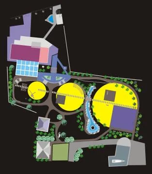 Residential Improvement Plan Stock Illustration
