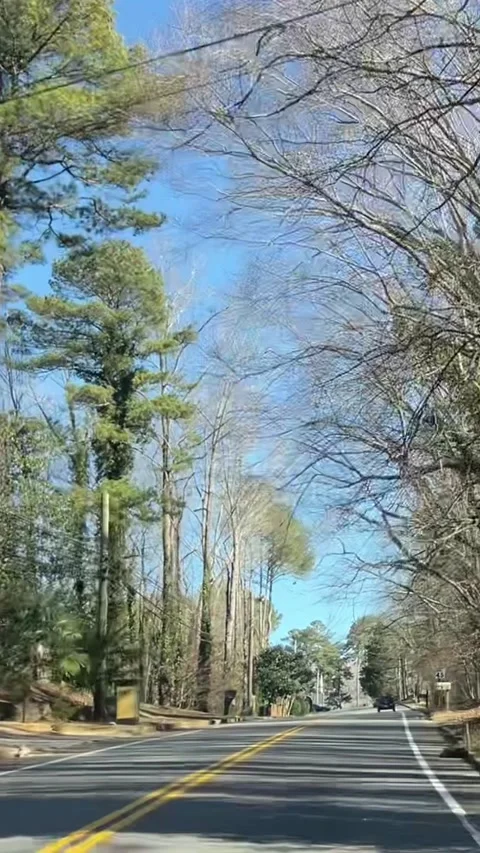 Residential road Video stock 170352293