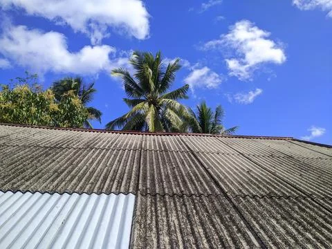 Residential roofs Stock Photos