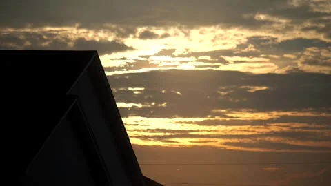 Residential sunrise Stock Footage 314958489