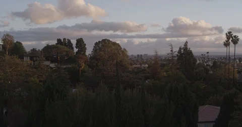 Residential Sunset Timelapse Video stock 88012022