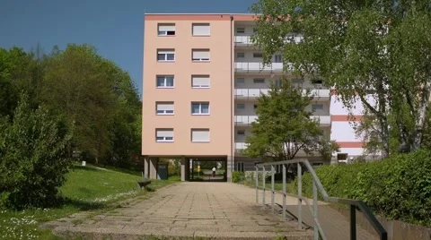 Residential Tower Stock Footage 63047964