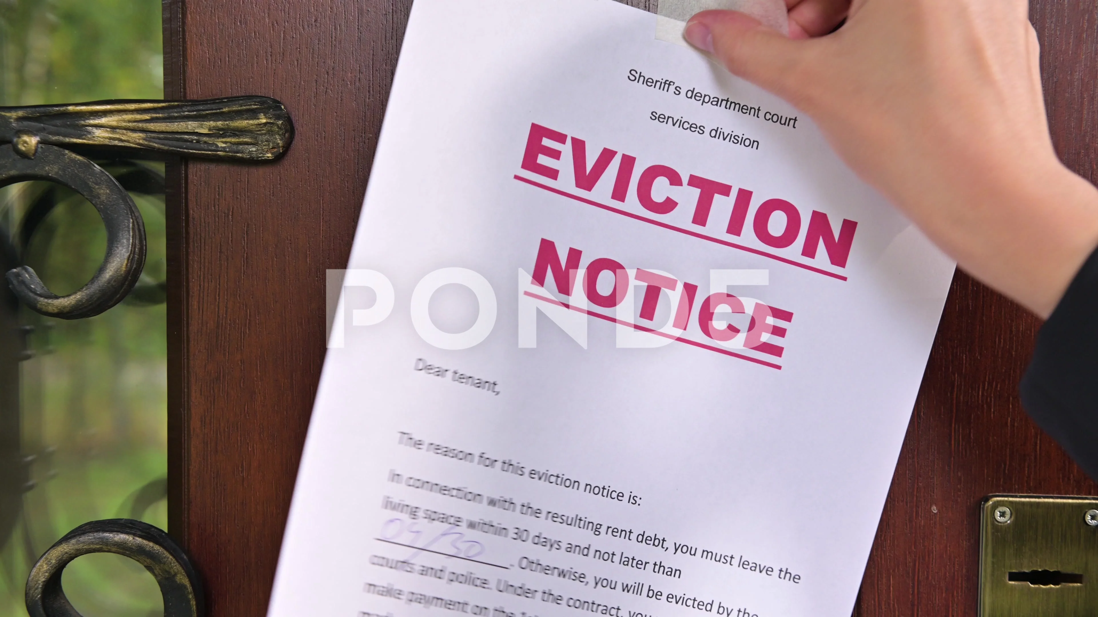 How would one create doors like the ones from Eviction Notice