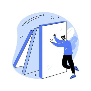 Resilience abstract concept vector illustration. Stock Illustration