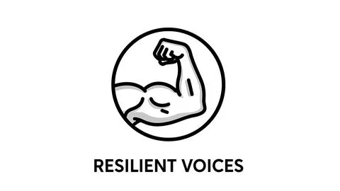 Resilient voices Stock Illustration