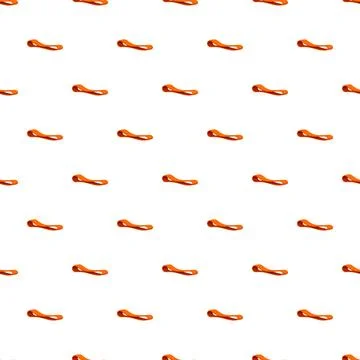 Resistance band loop seamless pattern for fitness training Stock Illustration