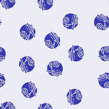 Resistor replacement electronics glyph seamless pattern Stock Illustration