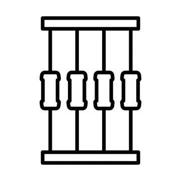 Resistor Tape Icon Illustrazione stock