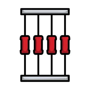 Resistor Tape Icon Illustrazione stock