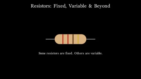 Resistors Explained - Fixed, variable and beyond Vídeos de archivo 340605392