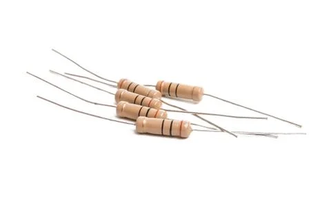 Resistors isolated Stock Photos