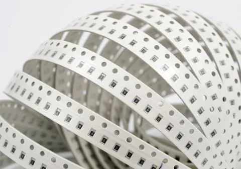 Resistors SMD type Stock Photos