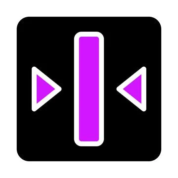 Resize icon.  Adjust window size.  Zoom in and out.  UI element. イラスト素材