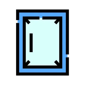 Resizing window icon expanding to full screen interface 库存插图