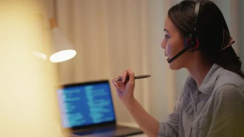 Reskill for new possible workforce developer digital transformation. Stock Footage 198843833