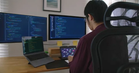 Reskill for young talent workforce automation digital transformation. Stock Footage 192417022