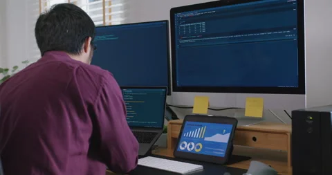 Reskill for young talent workforce automation digital transformation. Stock Footage 196811144