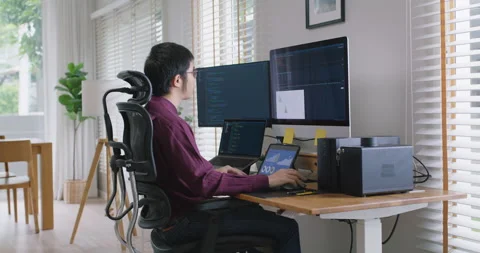 Reskill for young talent workforce automation digital transformation. Stock Footage 197362765
