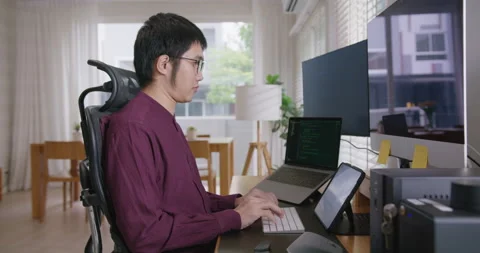 Reskill for young talent workforce automation digital transformation. Stock Footage 201911139