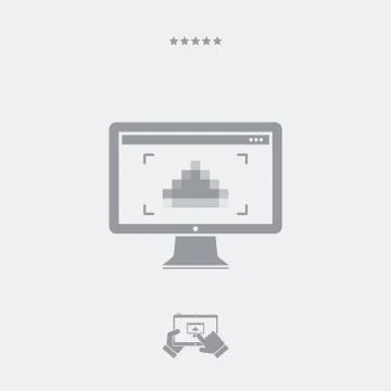 Resolution icon, resolution vector, resolution symbol, resolution design, res Stock Illustration