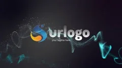 Resolution Logo Particles Stock After Effects