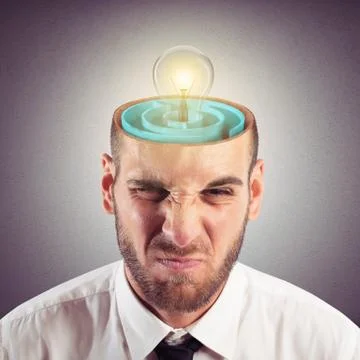 Resolution of mind labyrinth 스톡 사진
