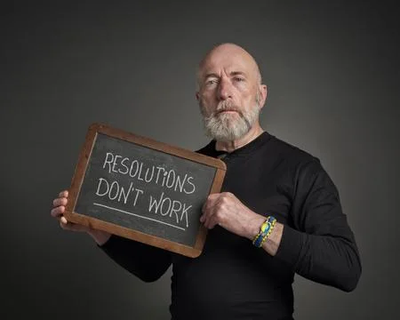Resolutions do not work Foto stock