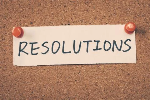 Resolutions Stock Photos