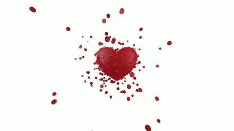 Resolve love or heart icon 스톡 동영상 124945053