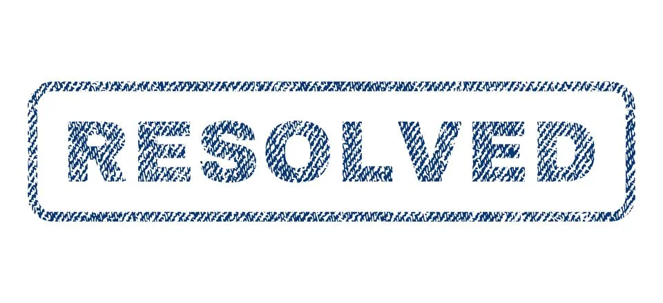 Resolved Textile Stamp Stock Illustration