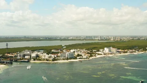 Resort area in Cancun Stock Footage 170258368