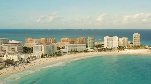 Resort area in Cancun Stock Footage 170441747