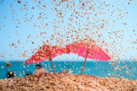 Resort background Stock Photos