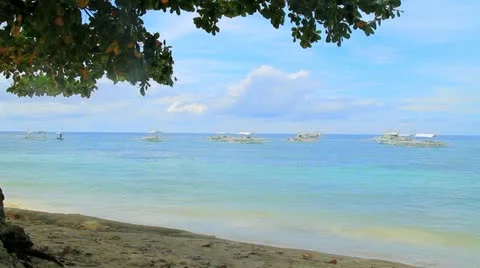 Resort Beach. Stock Footage 11425661