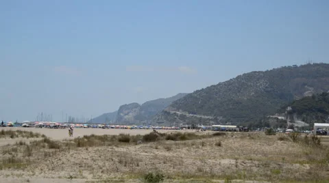 Resort Beach Stock Footage 54583227