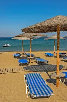 Resort beach Stock Photos