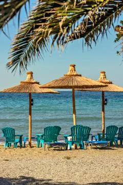 Resort beach Stock Photos