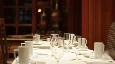 Resort Breakfast Table in Snoqualmie, Washington Stock-Footage 10920393