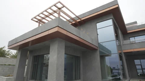 Resort complex with modern architecture and unique design 動画素材 317155130