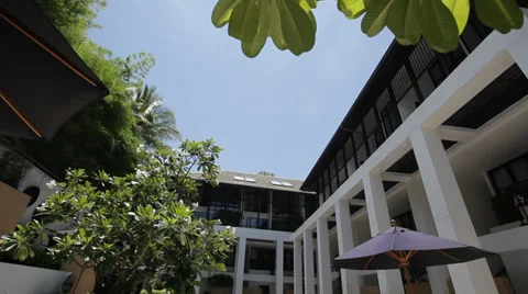 RESORT EXTERIOR DESIGN Stock Footage 38690329