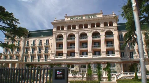 Resort Hotel Stock Footage 1060861