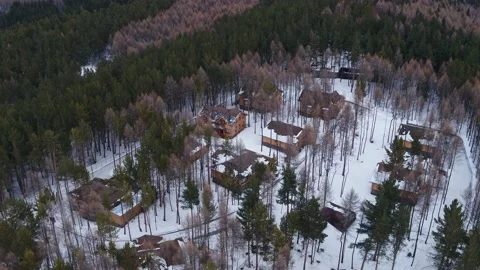 Resort in the mountains Video stock 189437440