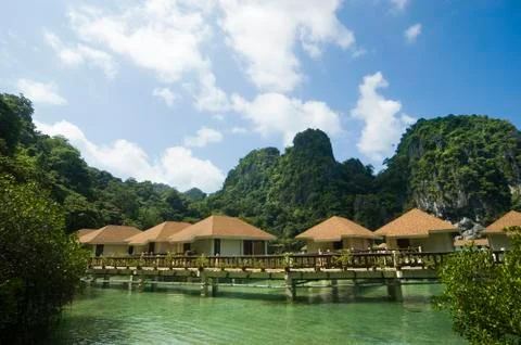Resort Foto stock