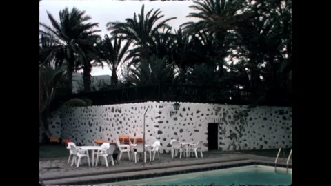 Resort Poolside Stock Footage 278167367